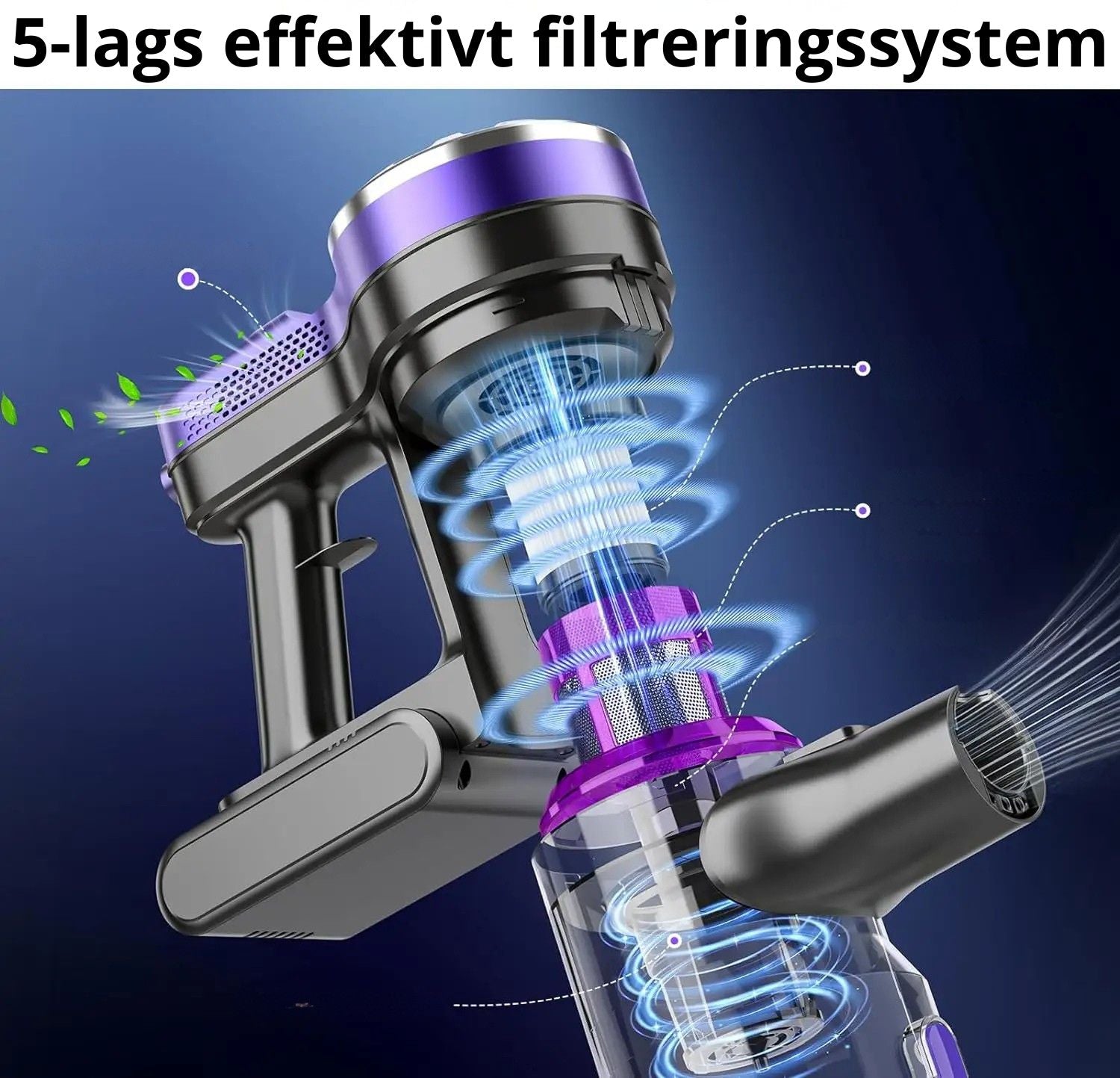 Smartnew støvsuger V07