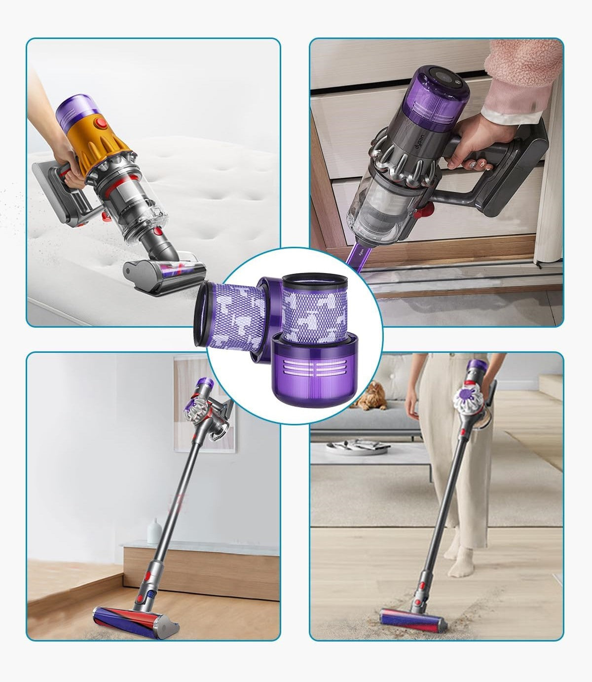 HEPA filter til Dyson V15